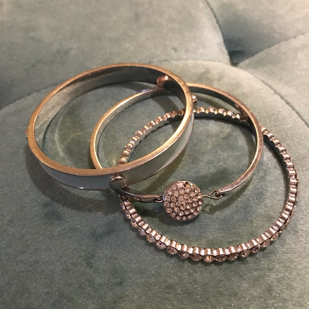 Rhinestone Bangles **SET OF 3**